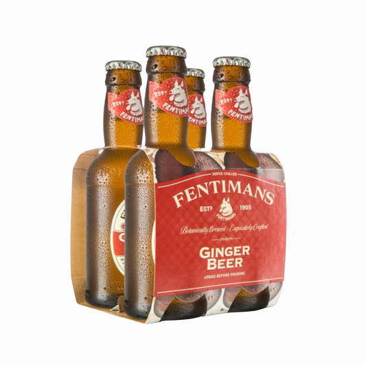 4x Fentimans Ginger Beer 200 ml