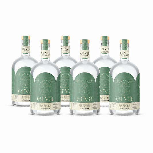 Gin Erva Botella 750 ml x 6 unidades