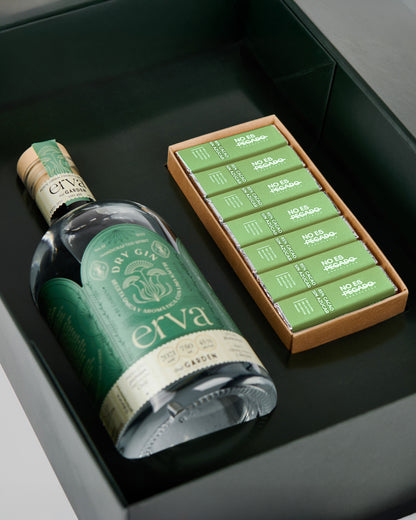 Box Erva & No Es Pecado - Gin 750 Ml y Chocolates