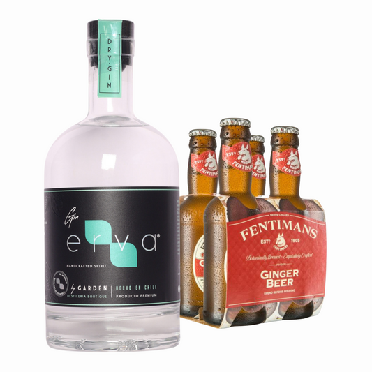 PROMO Gin Erva 700 ml + 4x Fentimans Ginger Beer 200 ml